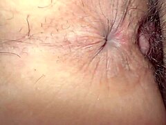 amateur wife's shaved pussy 188 days post-virginity loss up close?
