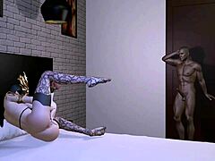 Reprogrammed 3d hentai girl craves fat tits big cock creampie