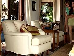 pretty teen lesbo angels lick asses and seduce in nude relaxation