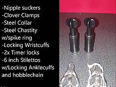 hey watch this sissy bind herself for extreme anal toy play