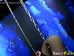 Euro Fetish Whore Gangbanged Bukkake Facial Cumshot Orgy