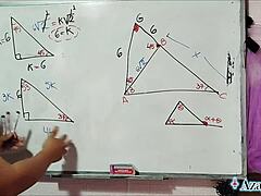 ASIAN NERD STUDENT TEACHES BEDROOM SEX MATH LESSON!