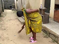 black pussy squirts endlessly riding harveyxbush's huge cock doggystyle backstage