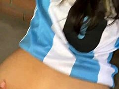 filmed my cheating argentine neighbor on terrace cheating missionary style