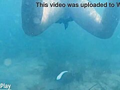 Swimming Turns Steamy with Deep Underwater Creampie Filling Wet Pussy