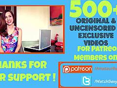 Ecstatic Cam Girl Dances Bigger Boobs After Implants in Red Dress