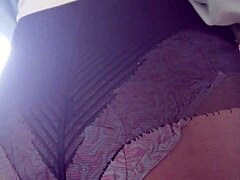 i'm losing it over elza's nylon tights ass worship and panty sniff fetish in lingerie... ughh