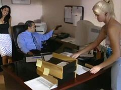 Lezley Zen's big tits lead to deepthroat anal and creamy cumshot gaping