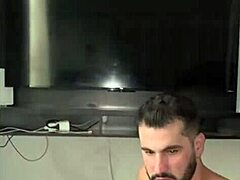 who loves sucking this huge muscular bbc solo anal slave?