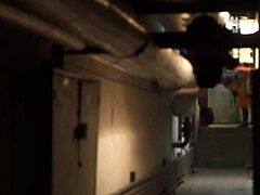 Jeny Smith Naked Sneaking Flashing Pantyhose in Lost Corridors