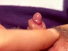 whoa, check that huge clit pulsing in orgasm closeup... damn!