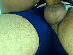 dp brazilian slut squirts hard on two huge cocks anal creampie hairy pussy