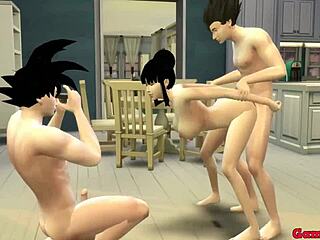 Goku’s Wife Milk Fucked Hard