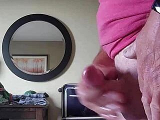 Jerking That Big Hard Cock for Fun