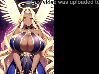 goddess angels ai art teasing in compilation