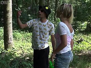 Outdoor Passion in Forest Hikers