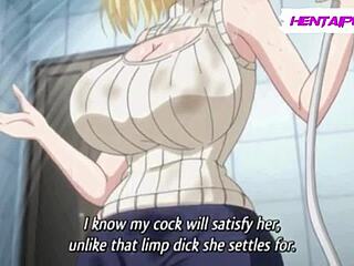 Busty Wife Enjoys Hentai Thrill