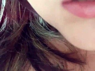 Silly Latina Teen Masturbates on Whatsapp Video