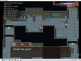 teasing hentai with dildo and gag in ero game