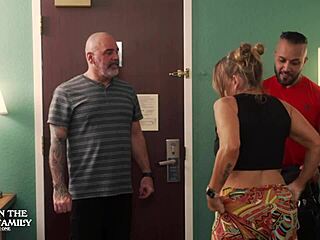 Stepbrother's intimate cougar moment