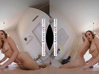 Oiled Massage Sparks Blonde Seduction