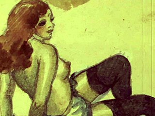Who’s Drawn to These Vintage Erotic Sketches?