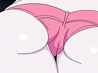 Mangle's Cheeky Ass Tease In Wild Anime